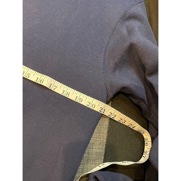 Fruit of the Loom Navy Crewneck Sweatshirt Sz M - Picture 6 of 8